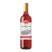 Beringer Main & Vine Pink Moscato California Rose Wine, 750 ml Bottle, 9.5% ABV