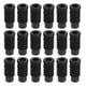 thumbnail image 1 of WORGEOUS 20 piezas cubierta de tapón de rueda de silla para sillas de oficina, cubierta de ruedas giratorias, cubierta de ruedas para muebles, 1 of 8
