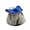 Blue, variant on LWVITH Solar Stone Butterfly Light for Garden, Waterproof Outdoor Pathway Lamp, Glowing Yard Decor for Lawn Patio Walkway, Auto On/Off Night Lighting, Soft Warm Glow, Natural Stone Look, 5"