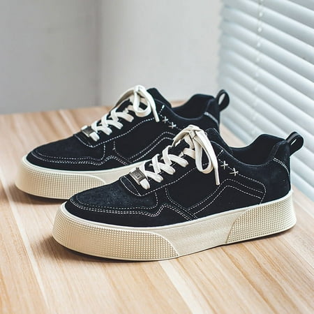 

Board Shoes Men‘s Spring and Summer Trendy All-match Men‘s Shoes Design Platform Sports Casual Shoes Korean Style Trendy Shoes Men‘s Height Increase