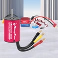 thumbnail image 4 of Piezas de repuesto de Motor de Metal 2838 4500KV Kits ESC sin escobillas 35A para coche RC 1/12, 4 of 9