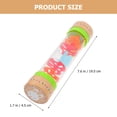 thumbnail image 2 of Miangastore Rain Stick Instrument Assorted Color 1Pcs 7.7x1.8in, 2 of 8