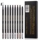 thumbnail image 2 of Haozhuang-lápiz de cejas a prueba de agua, pluma cosmética marrón, pincel de tatuaje Natural de larga duración, juego de maquillaje de belleza, 12 unids/lote por caja qym unisex, 2 of 2