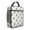 Pug and Crowns, variant on Dog Paw Print Rainbow Chevron Pattern Insulated Lunch Bag for Men Women,Waterproof Lunch Box for Work,Picnic or Travel,Thermal Insulation,10.63x9.06x3.54 Inches
