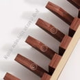 Colourtree Wooden Piano Coat Rack Wall Mount, Modern Wall Art Flip Down ...