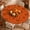 Pumpkin, variant on Fall Round Tablecloth with Elastic Edge, Watercolor Maple Leaf Table Cover for 36"-44" Tables, Thanksgiving Autumn Farmhouse Table Cloth, Water Resistant Dining & Party Decor