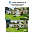 thumbnail image 4 of Cámara Seguridad Wifi Exterior Inalámbrica Alarma Vigilancia HALIMOMO Q43-W Color Blanco, 4 of 8