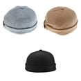 thumbnail image 1 of Paquete de 3 Gorra de Trabajador Retro para Hombres Y Mujeres Chinos a , Disfraz de para Cosplay, 1 of 9
