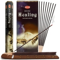 Divine Healing Incense Sticks And Incense Stick Holder Bundle Insence Insense Hem Incense Sticks