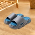 thumbnail image 6 of Slippers Shower Bath Slippers Summer Casual Shoes Flexible Anti Skid Grey 40 41, 6 of 8