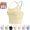 Yellow, variant on Wang6 Womens Plus Size High Surport Sports Bras Seamless Wireless Workout Bras Full Coverage Criss Cross Running Yoga Gym Bralettes T Shirt Bra Cropped Tank Tops Yellow XL
