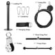 thumbnail image 3 of Sistema de fitness de cuerda de polea Sistema de ejercicios de cuerda de polea de bricolaje Aparato yeacher Sistema de fitness de cuerda de polea, 3 of 7