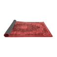 thumbnail image 2 of Ahgly Company Indoor Round Medallion Red Traditional Area Rugs, 3' Round, 2 of 4