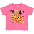 thumbnail image 3 of Inktastic Im Four Pizza Birthday Party Boys or Girls Toddler T-Shirt, 3 of 5