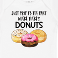 thumbnail image 4 of Inktastic Just Skip to the Part Where There's Donuts Boys or Girls Baby Bodysuit, 4 of 5