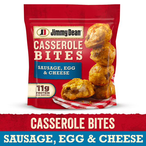 Jimmy Dean® Sausage Egg and Cheese Casserole Bites, 9 oz