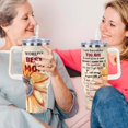 thumbnail image 2 of Gifts for Mom from Daughter, Son - Mom Birthday Gifts, Birthday Gifts for Mom Wife - Mothers Day Gifts for Mom, New Mom Gifts for Women - 40 oz Stainless Steel Tumbler with Handle and Straw, 2 of 5
