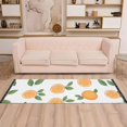 thumbnail image 2 of Yayeee Runner Rug for Bedroom 2'x6' Machine Washable Hallway Non Slip Mat, Orange, 2 of 8