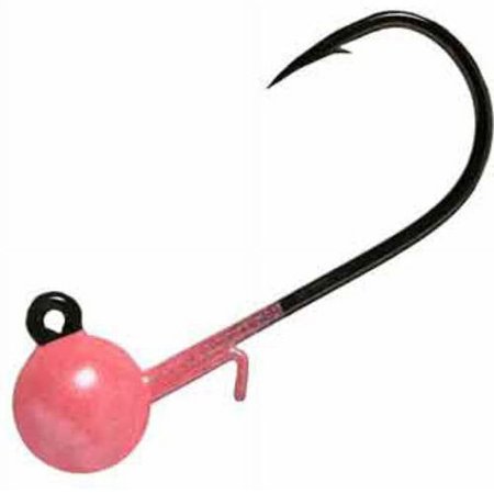 UPC: 0831611003407 | Aerojig Pink Worm Plain Jig Hooks