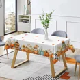 thumbnail image 4 of Duangreer Rectangle Tablecloth, Retro Pumpkin Dwarf Truck Decors, Waterproof Wrinkle Resistant, 60 x 102 Inch, Washable Table Cover for Restaurant Picnic Indoor Outdoor, 4 of 6