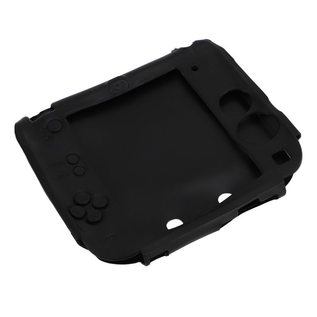 Protective Cover for 2DS, Controller Silicone Skin Cover Easy To Disassemble with Top and Bottom Screen Protectors for Device Guard Black,White,Pink