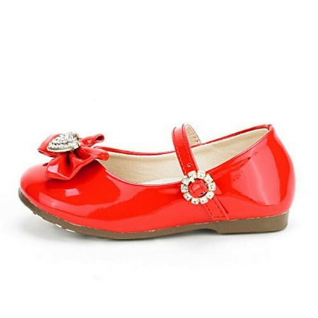 

Kids Girls Toddlers Casual Mary Jane Flats Shoes Princess Dress Party Shoes Size