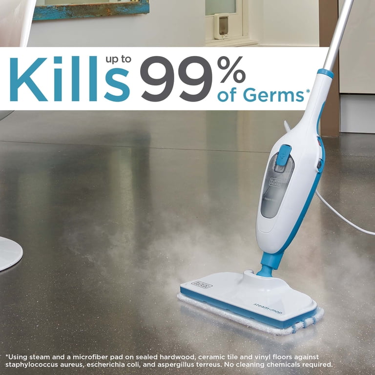 BLACK+DECKER Classic Steam Mop HSM13E1W, Corded photo 6