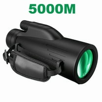 5000M Powerful Monocular 12x50 Night View Monocular Long Reach Portable Telescope High Magnification Professional
