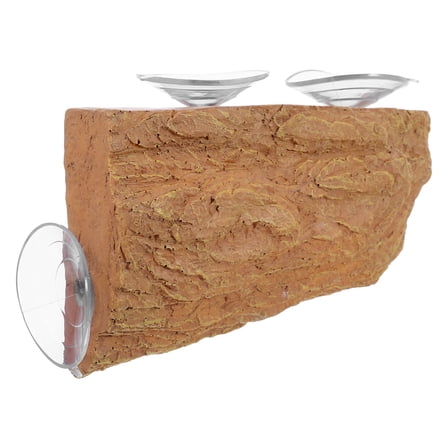 DECOMELODY Turtle Resting Platform With Suction Cup For Reptiles And Turtles 1Set 8.7x5.1in