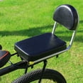 thumbnail image 5 of Happydeer Bicycle Rear Back Seat Cushion with Backrest Waterproof Simple Installation Universal Soft Thick Sponge Seat Cushion, 5 of 13