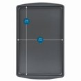 thumbnail image 3 of Large Nonstick 17" X 11" Cookie Sheet Baking Pan, Gray, 3 of 6