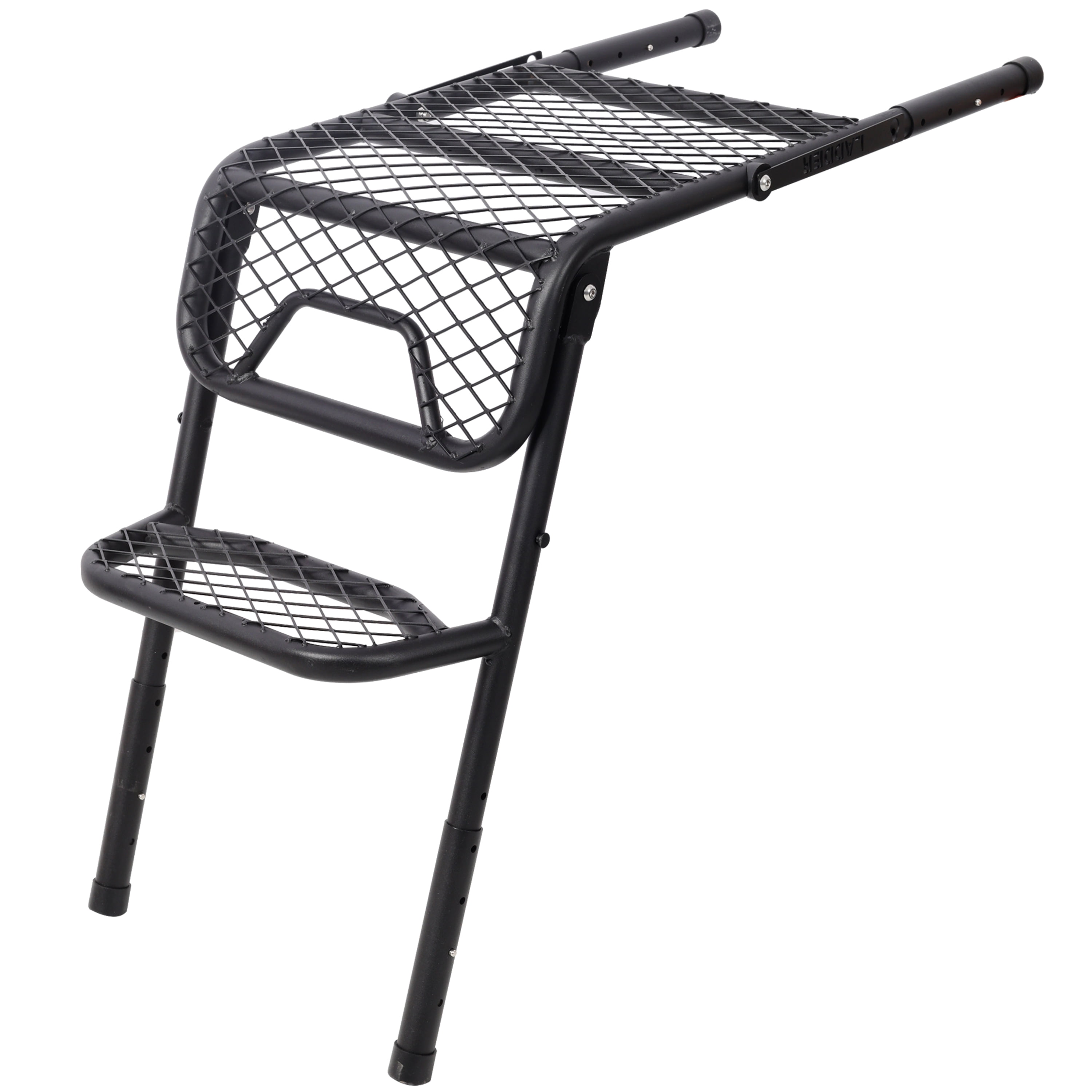 Foldable SUV Tire Ladder Adjustable Vehicle Access Step for Truck SUV RV Offroad