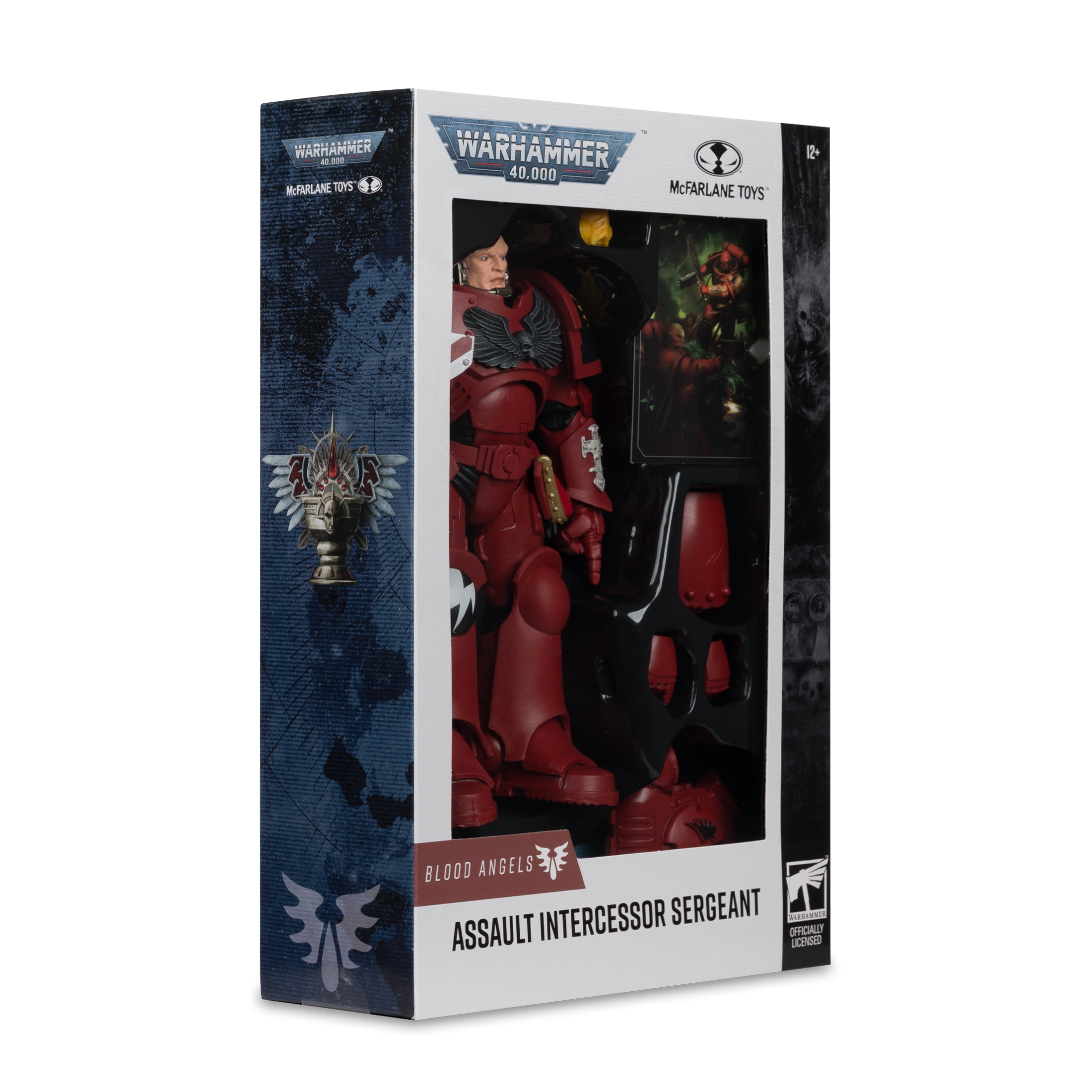 Assault Intercessor Sergeant: Blood Angel (Warhammer 40,000) 7" Figure - McFarlane Toys