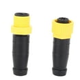 thumbnail image 2 of Male Female Resistor Terminator, ABS Housing M12 5Pin Resistor Terminator Kit for NMEA 2000 Open  Systems, 2 of 7