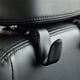 thumbnail image 3 of Gancho para asiento de coche, gancho para reposacabezas de coche, gancho universal de cuero negro para reposacabezas de coche, gancho para respaldo de asiento de coche para bolsos y otros bolsos, 3 of 5