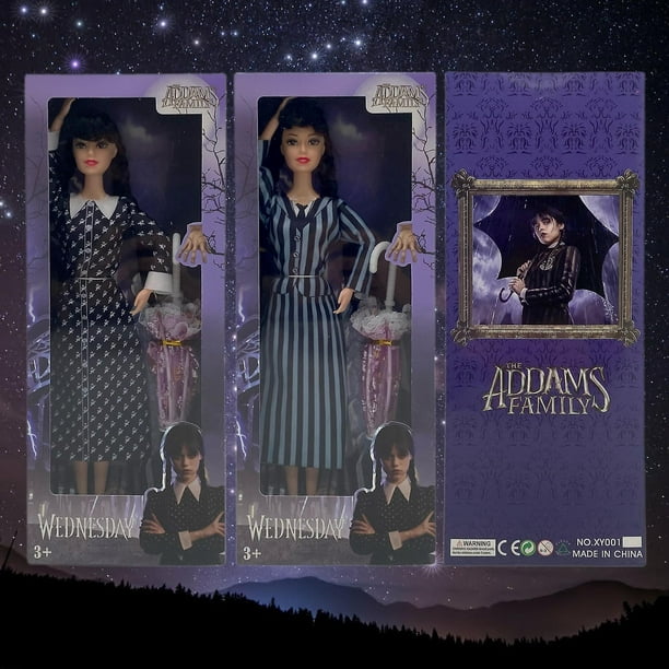 Gomez et Morticia LDD présentent le pack de 2 poupées de la famille Addams  