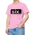 thumbnail image 2 of SNKSDGM Girls Girls Short Sleeve Tops Size 4T Girls Shirts Size 14 16 Teen Shirts for Teen Kids Girls Child Short Sleeve Prints T Shirt Trendy Girls Fans Present Tops 12-13 Years, 2 of 5