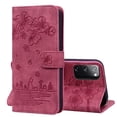 thumbnail image 2 of for Samsung Galaxy S20 FE Wallet Case, Flower Embossed Premium PU Leather Flip Protective Purse Cover with Card Slots Cash Holder and Kickstand for Samsung Galaxy S20 FE (6.5 inch),Red, 2 of 14