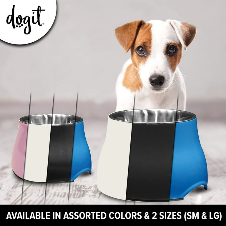 Dogit Elevated Dog Dish-White, Small Dogit Elevated Dog Dish-White, Small