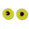 thumbnail image 2 of 25mm Yellow and Red Glow in the Dark Eyes, 2 of 4