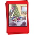 thumbnail image 1 of CAB1677 Gift Unwrapping Service Christmas Joke Greeting Card (12 Pack), 1 of 7