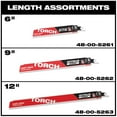 thumbnail image 5 of Milwaukee Tool 12" 8 TPI The TORCH with NITRUS Carbide SAWZALL Blade 3PK, 5 of 7