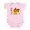 Petal Pink, variant on CafePress - Year Of The Rooster 2017 Infant Bodysuit - Baby Light Bodysuit, Size Newborn - 24 Months
