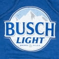 thumbnail image 2 of Busch 47049-Large Busch Light Logo Mens Royal Blue Hoodie - Large, 2 of 2