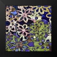 thumbnail image 2 of Mountain, Ricki 12x12 Black Modern Framed Museum Art Print Titled - Bejeweled Woodblock III, 2 of 5