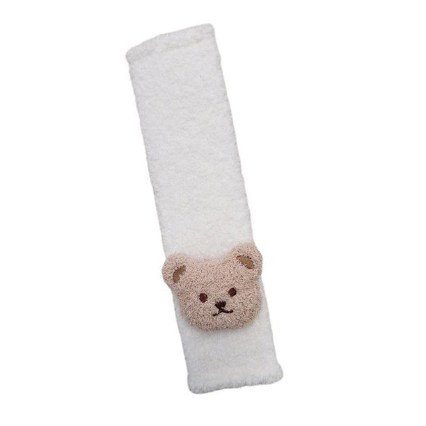Almohadillas Para Cinturón De Seguridad De Coche, Almohadilla Para Hombro Para Adultos, Niños, Mujeres, Adolescentes, Hombres, Oso Marrón Claro Hugo Cubierta de la almohadilla del cinturón de seguridad del automóvil