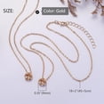 thumbnail image 3 of Friendship Knot Infinity Necklace for 2 Best Friend Long Distance Birthday Jewelry Gifts for Women Her Bestie, 3 of 6