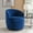 Gray, variant on NEW Velvet Fabric Swivel Accent Armchair Barrel Chair With Black Powder Coating Metal Ring,Blue