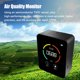 thumbnail image 2 of Monitor de del aire Detector de dióxido de carbono portátil Temperatura de CO2 3 en 1, 2 of 5