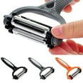 thumbnail image 5 of HomeLife 3 in 1 Rotary Vegetable Fruit Peeler Slicer Shredder Cutter Kitchen Gadget Tool, 5 of 13